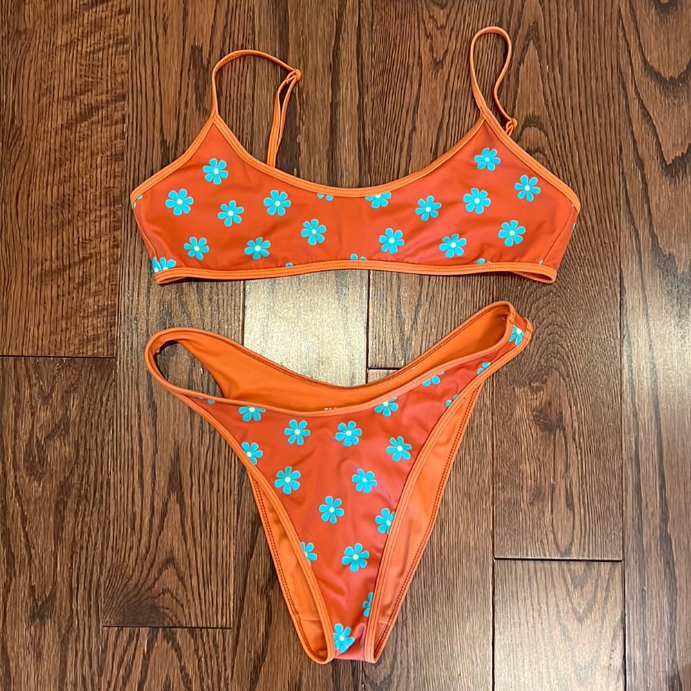 PacSun Swim Floral Bikini